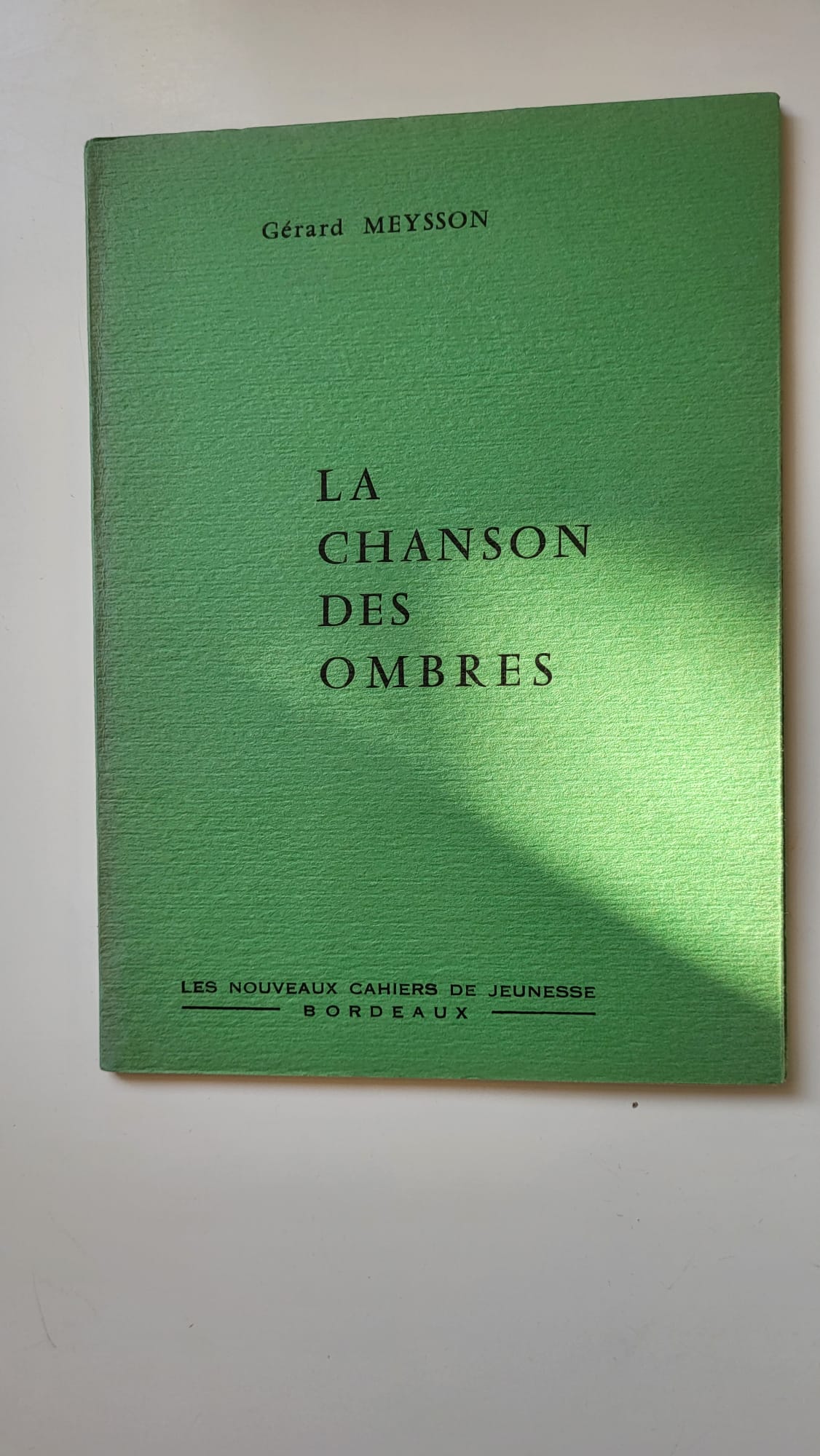 la chanson des ombres