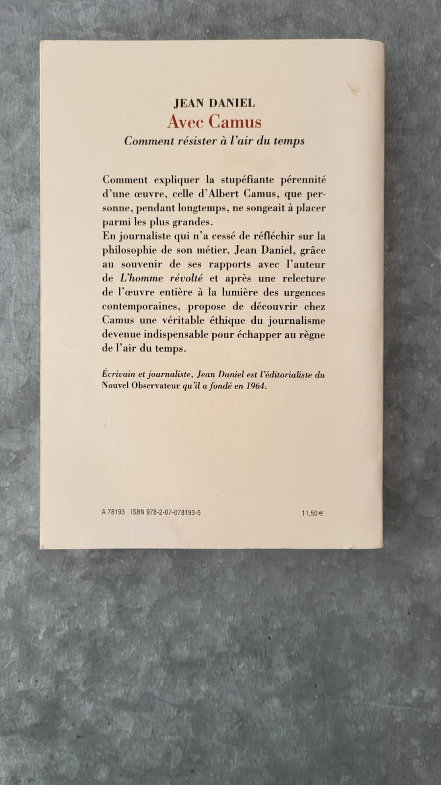 Avec Camus