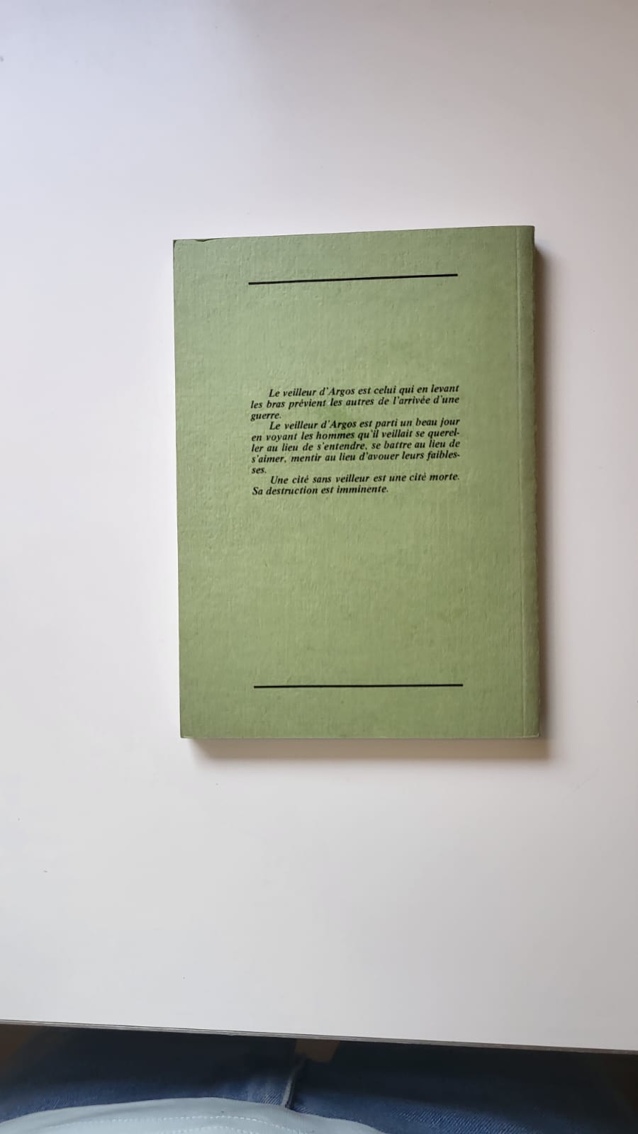 le veilleur d'Argos