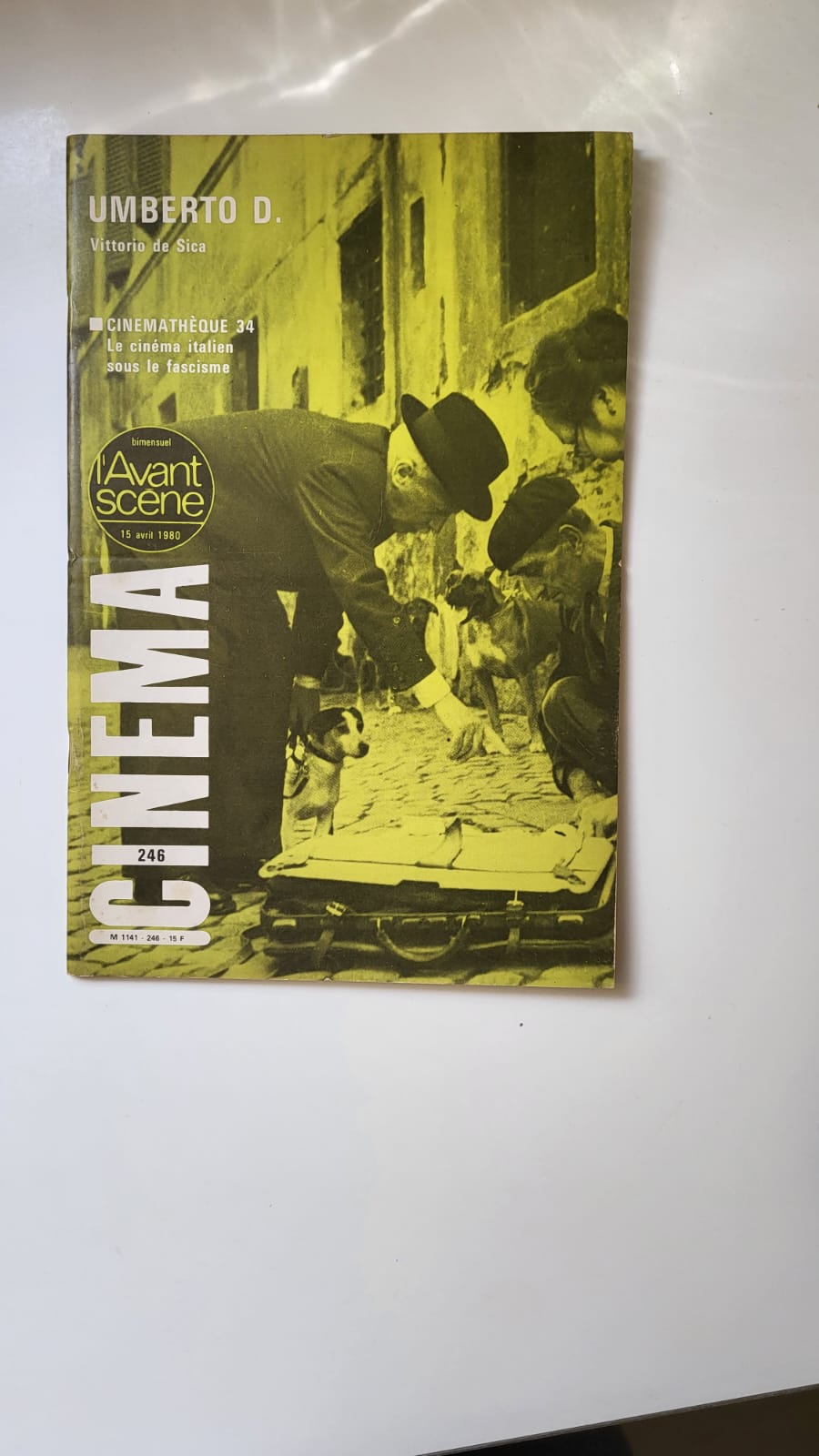 umberto d l'avant scène