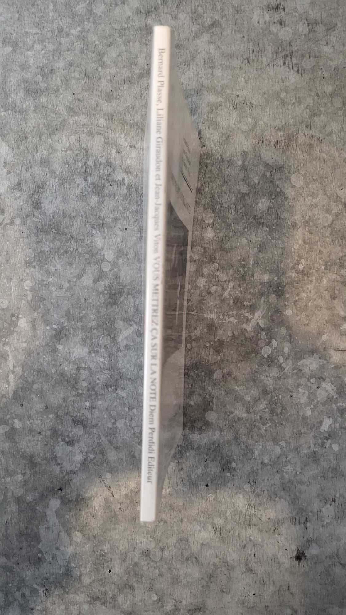 vous mettrez ca sur ma note