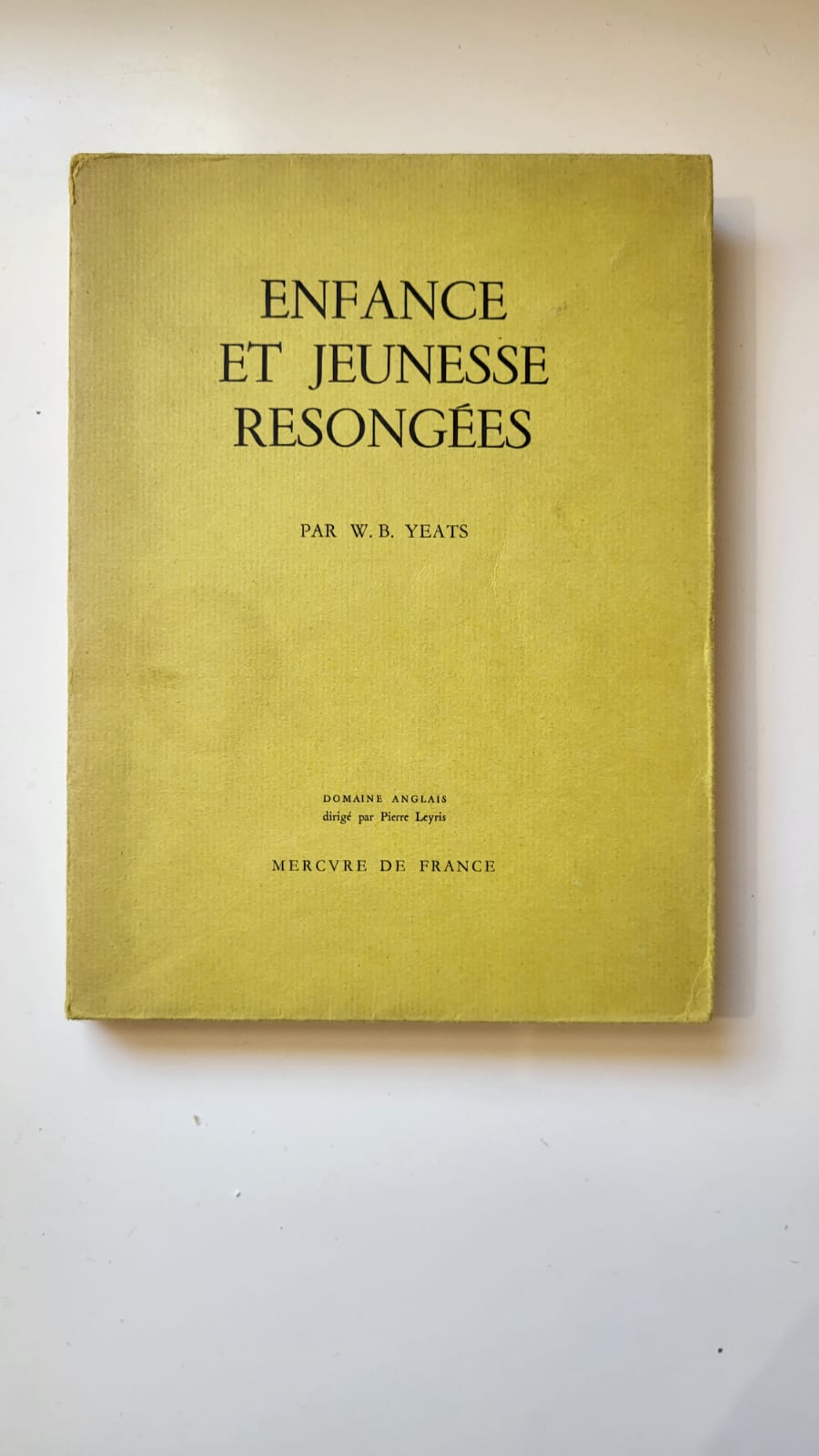 Enfance et jeunesse resongées