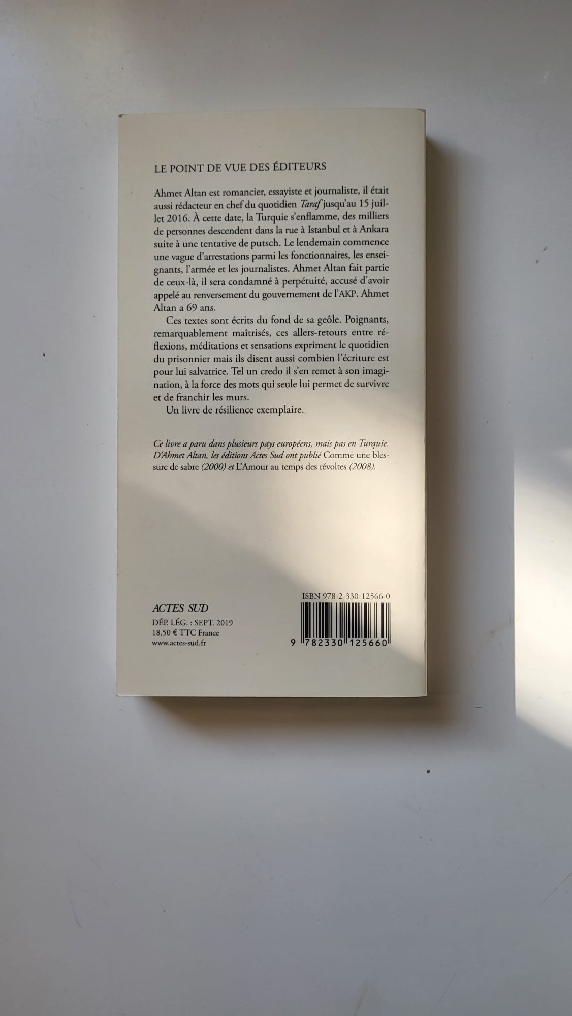 Je ne reverrai plus le monde