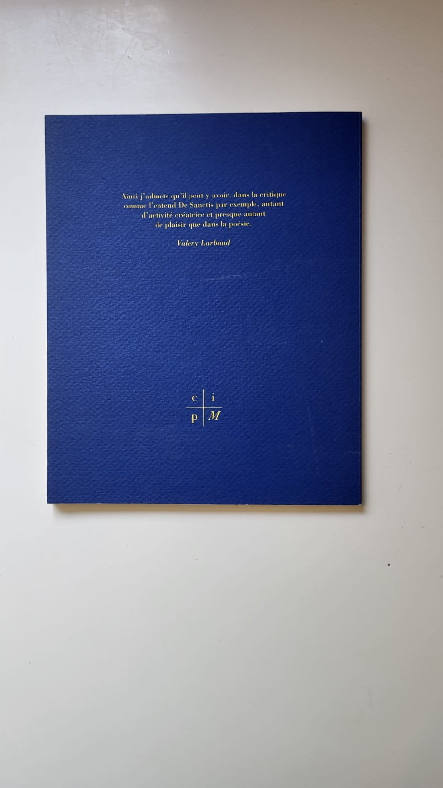 C C P cahier critique de poésie