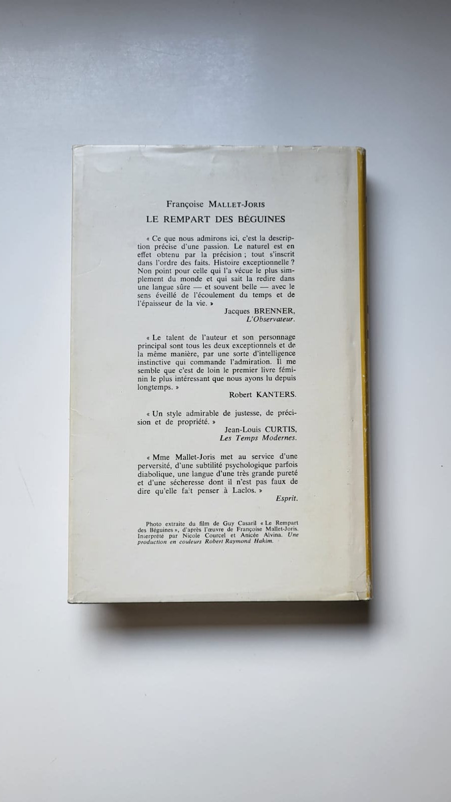 Le rempart des béguines