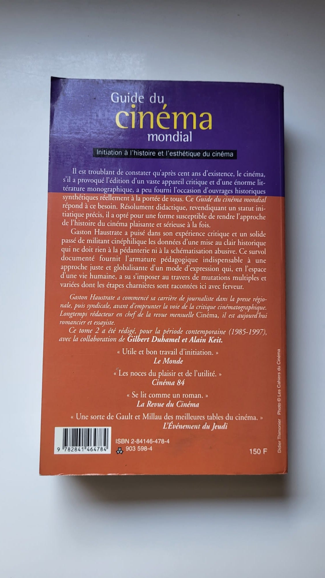 Guide du cinéma mondial TOME 2 1968 à nos jours