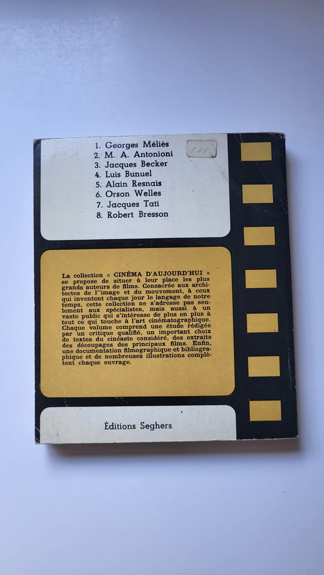 Robert Bresson par Michel Estève