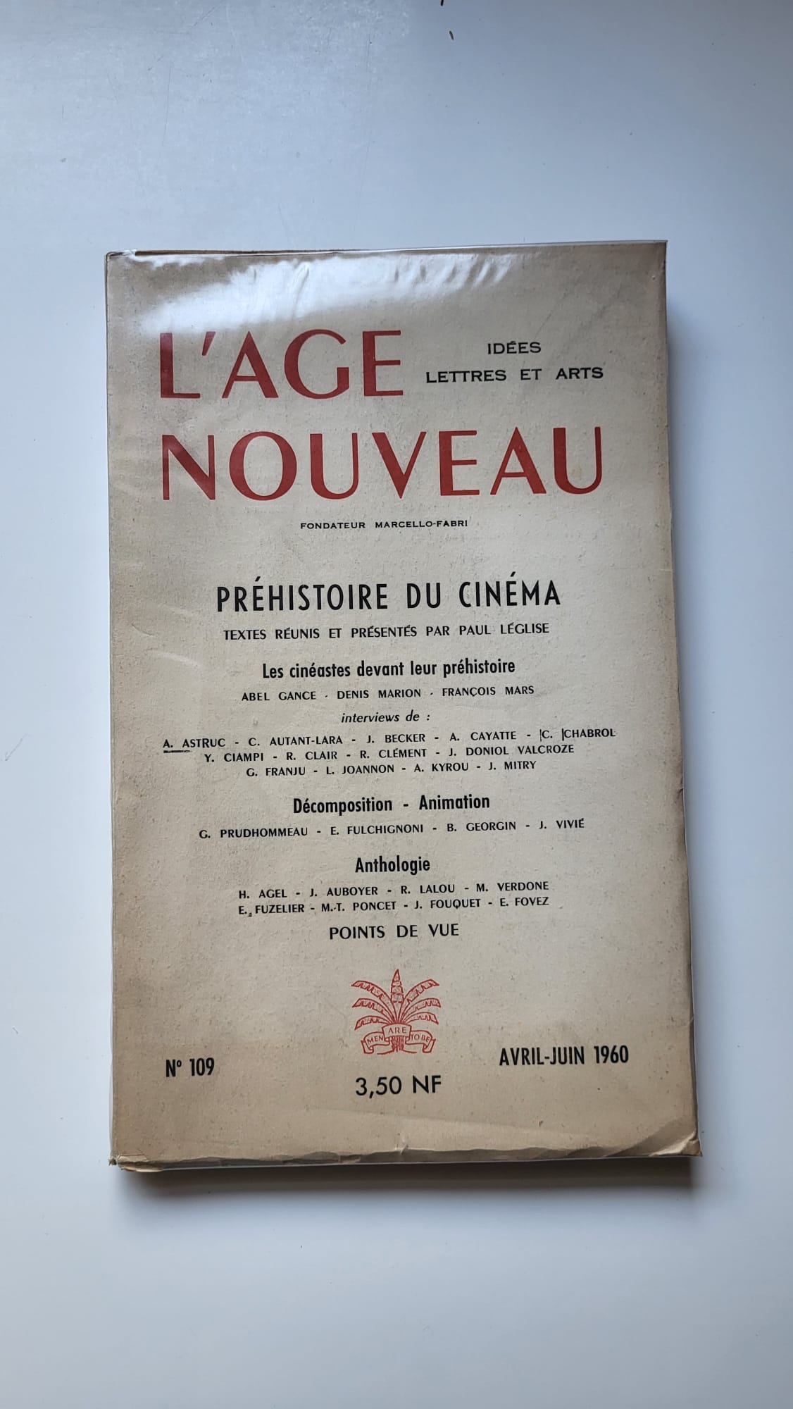 L'Age nouveau