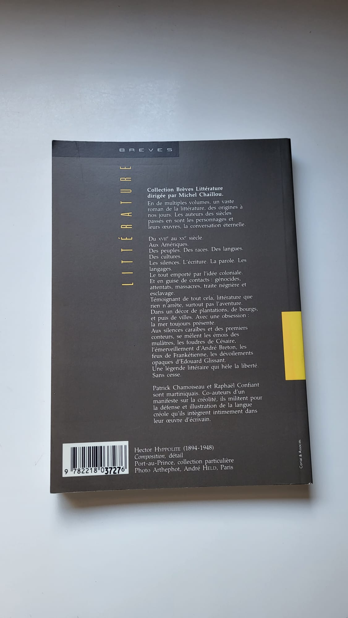 Lettres créoles Tracées antillaises et continentales de la littérature 1655-1975