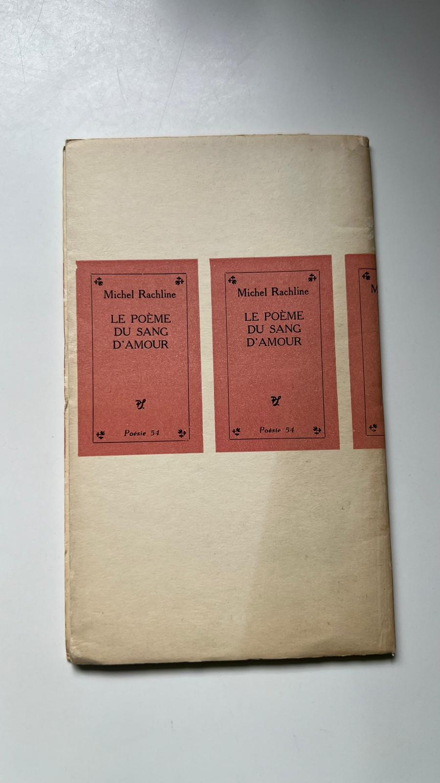 Le poème du sang d'amour