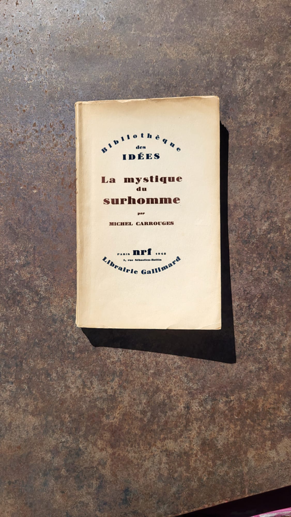 la mystique du surhomme