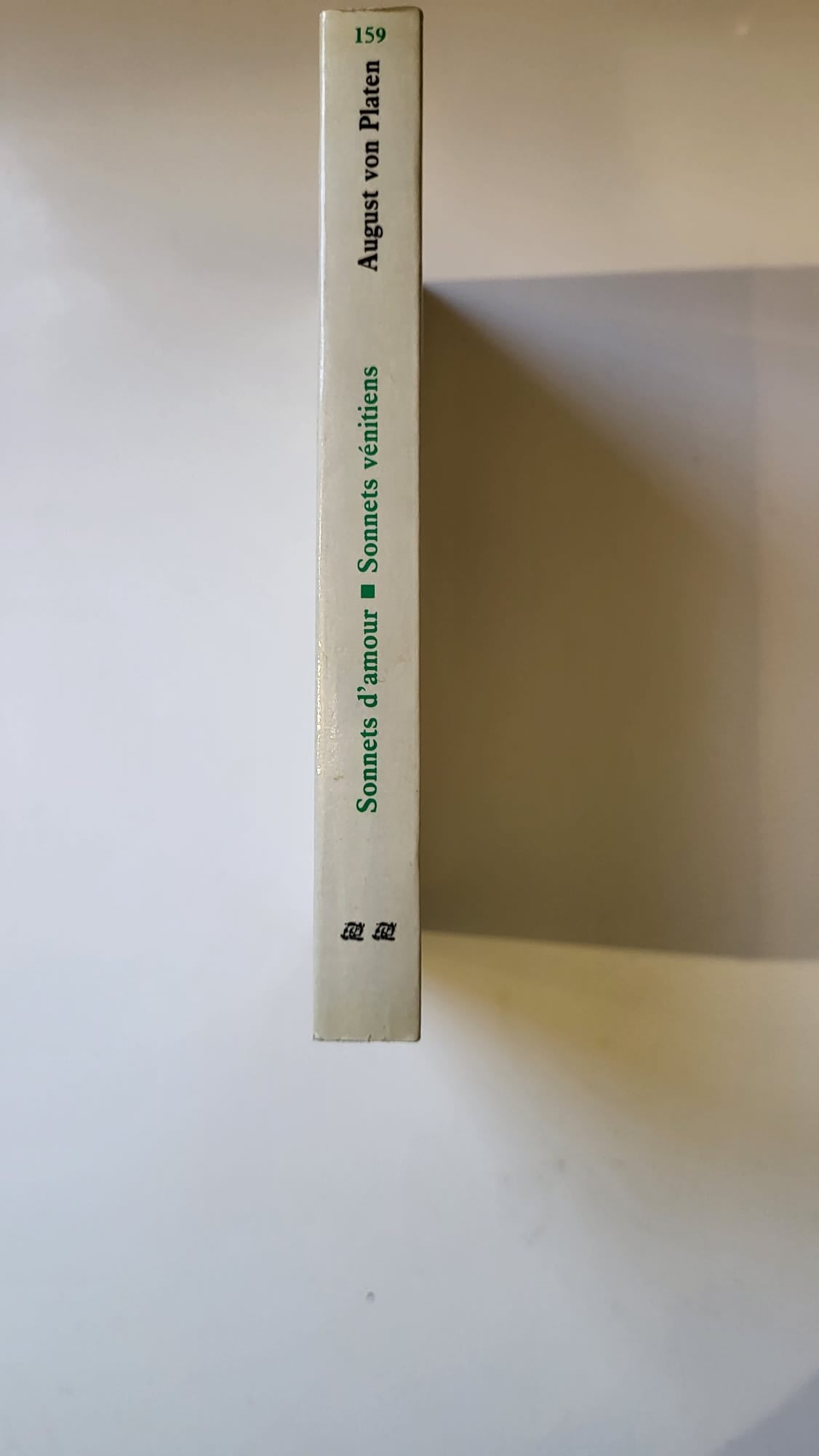 sonnets d'amour et sonnets vénitiens