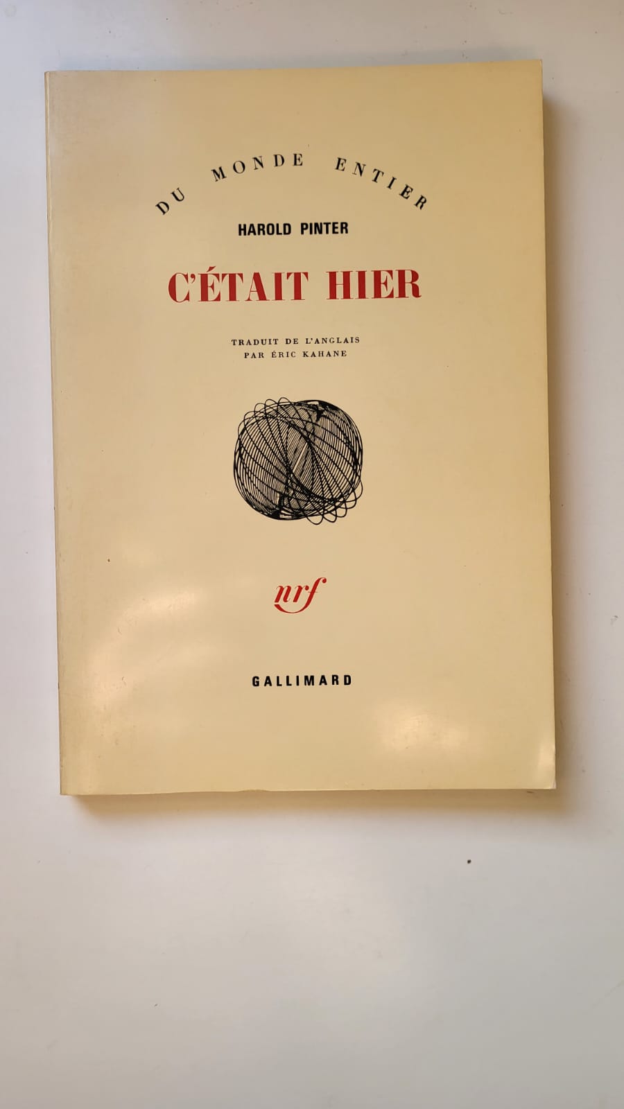 C'était hier