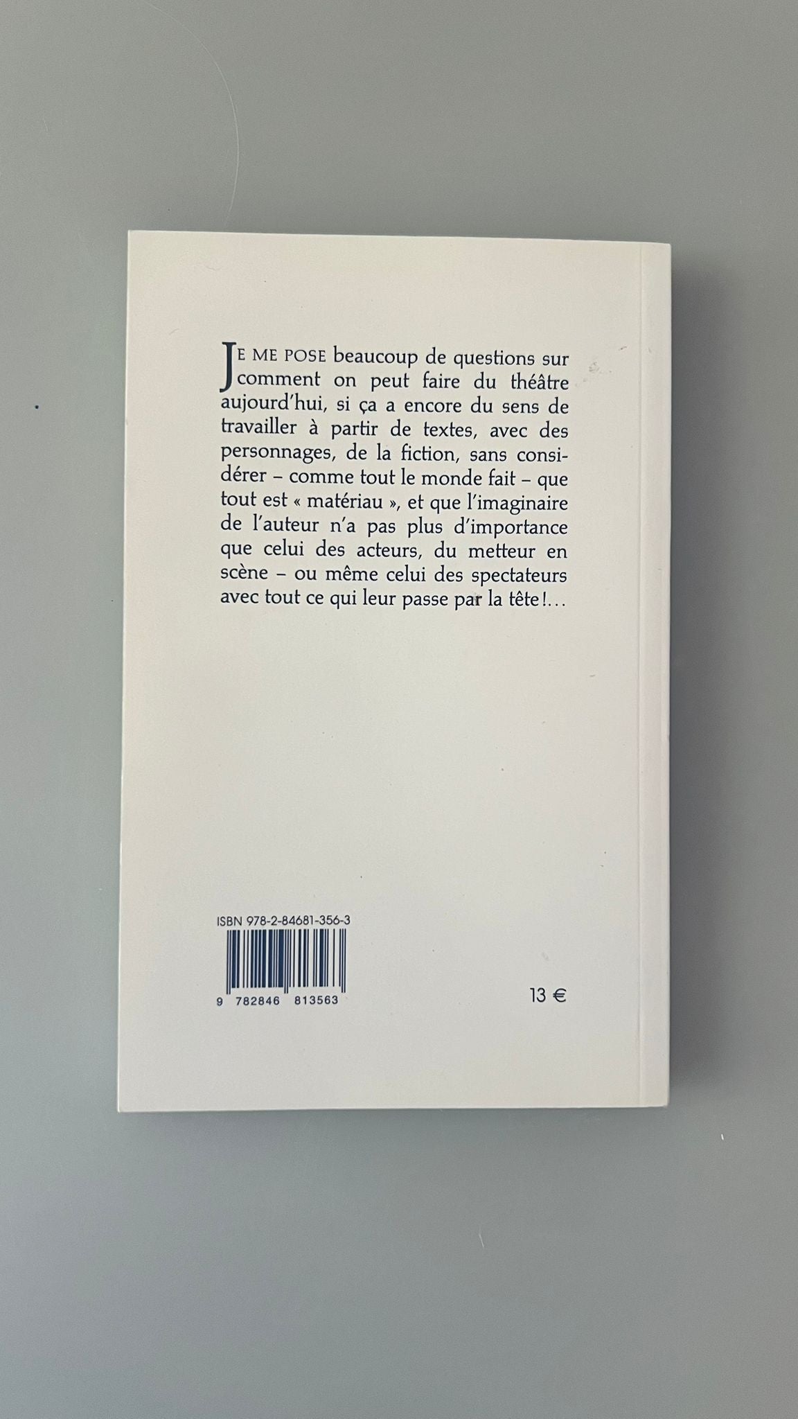 Six personnages en quête d'auteur