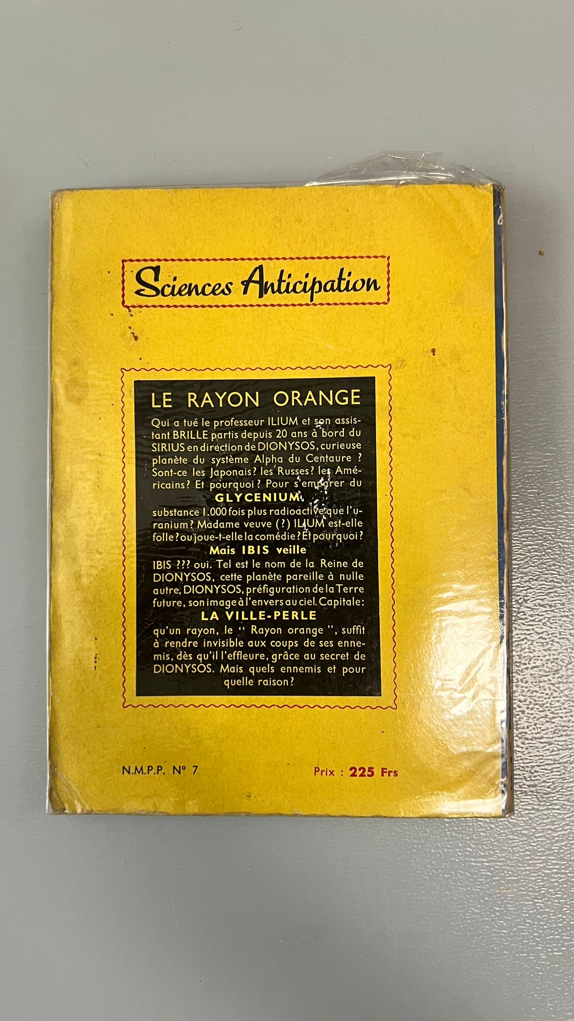 Le rayon orange