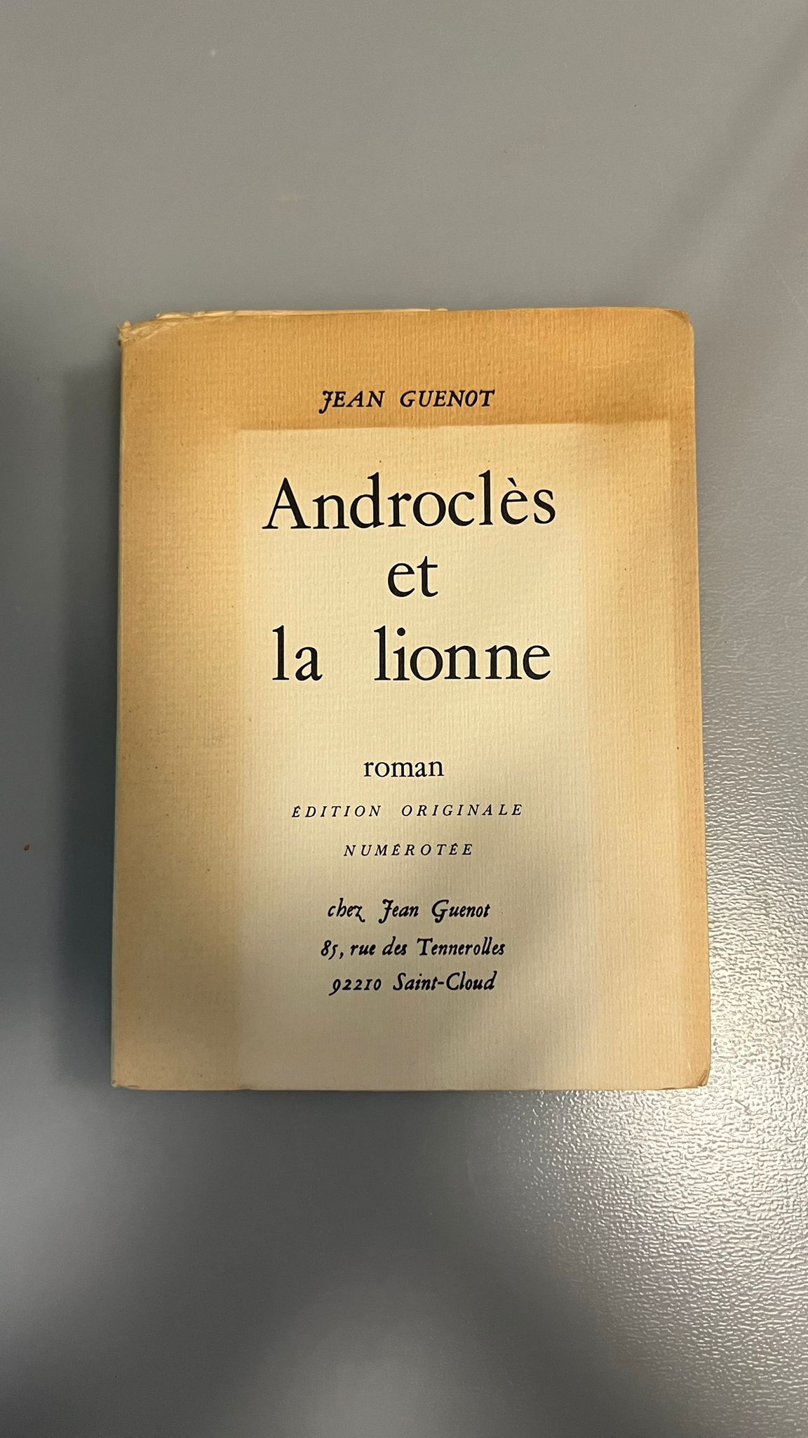 Androclès et la lionne