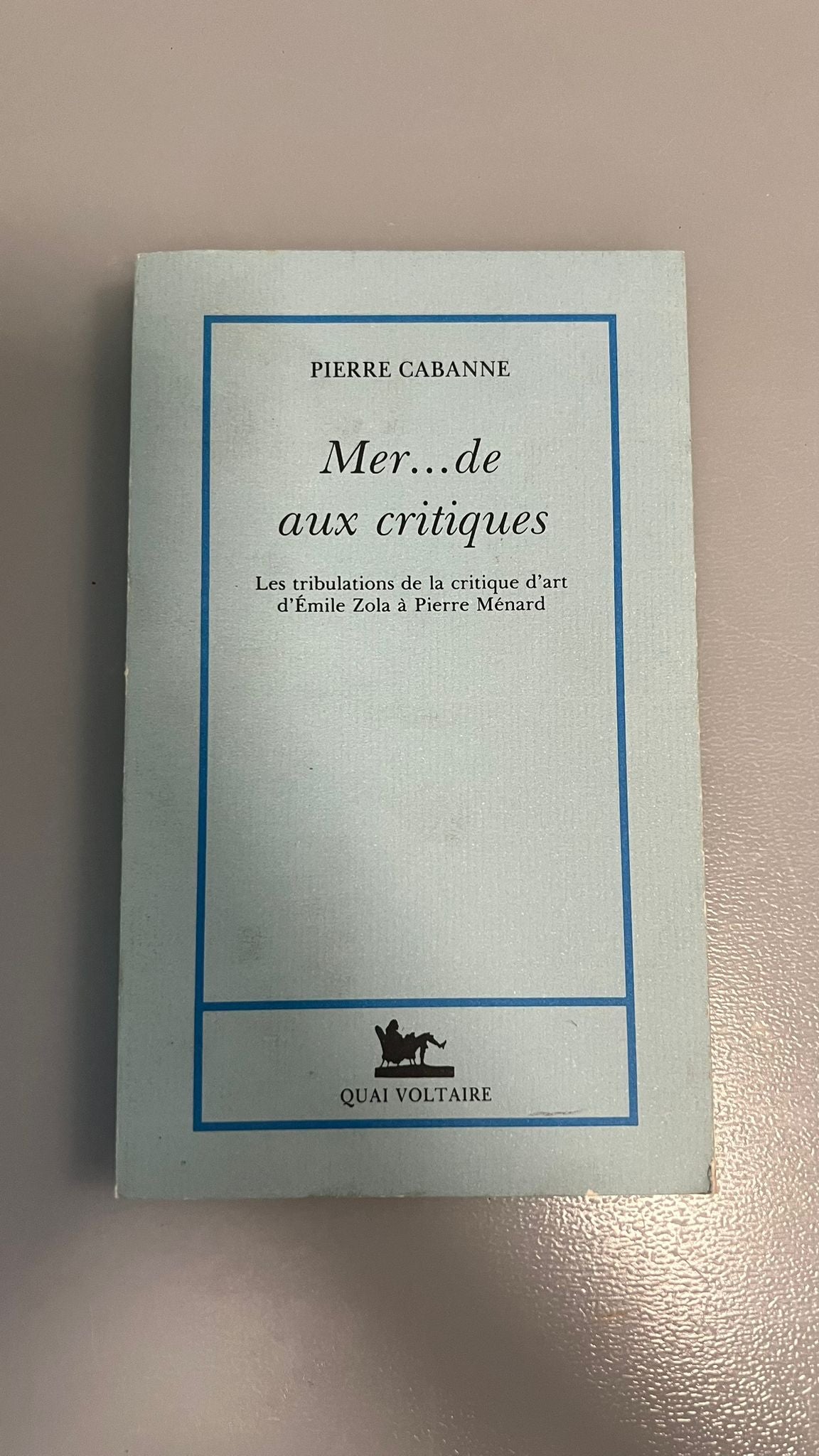 Mer...de aux critiques