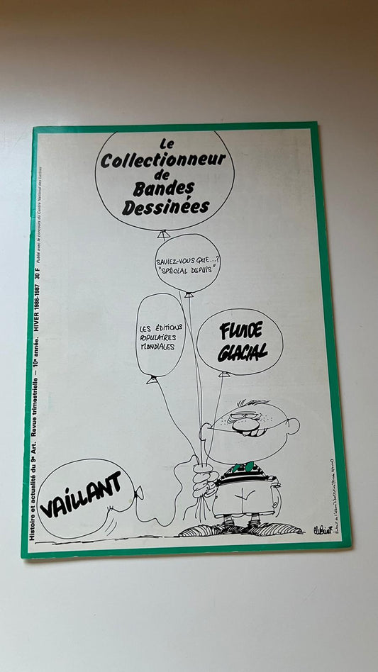 Le collectionneur de bandes dessinées - Revue trimestrielle HIVER 1986-1987