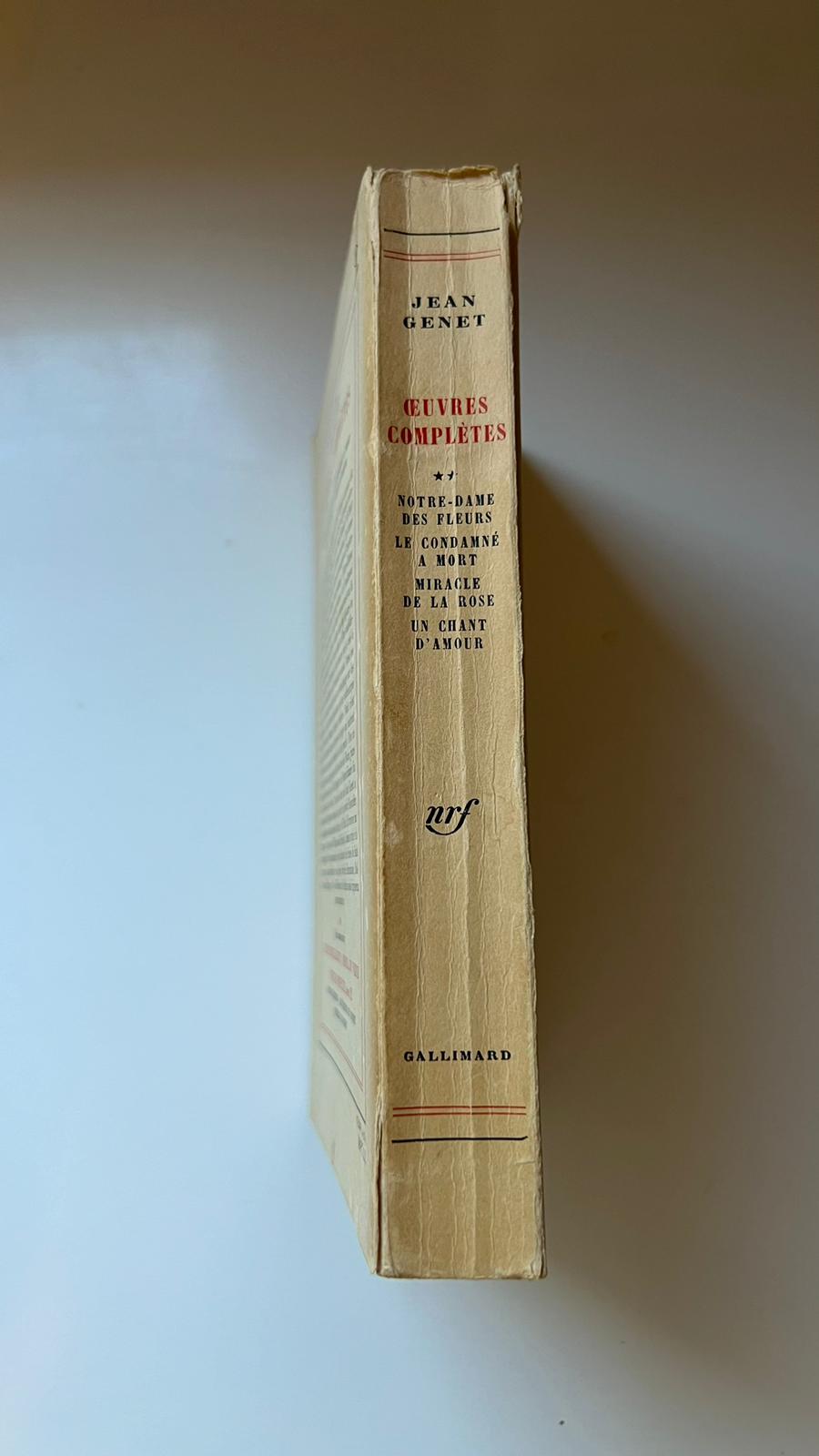 Œuvres complètes Jean Genet