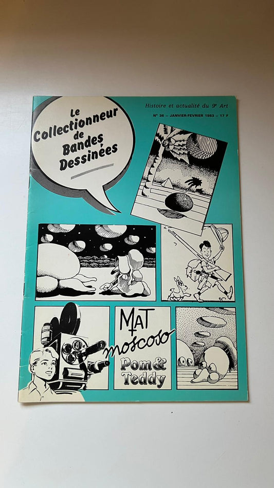 Le collectionneur de bandes dessinées - N°36 Janvier-Février-Mars 1983