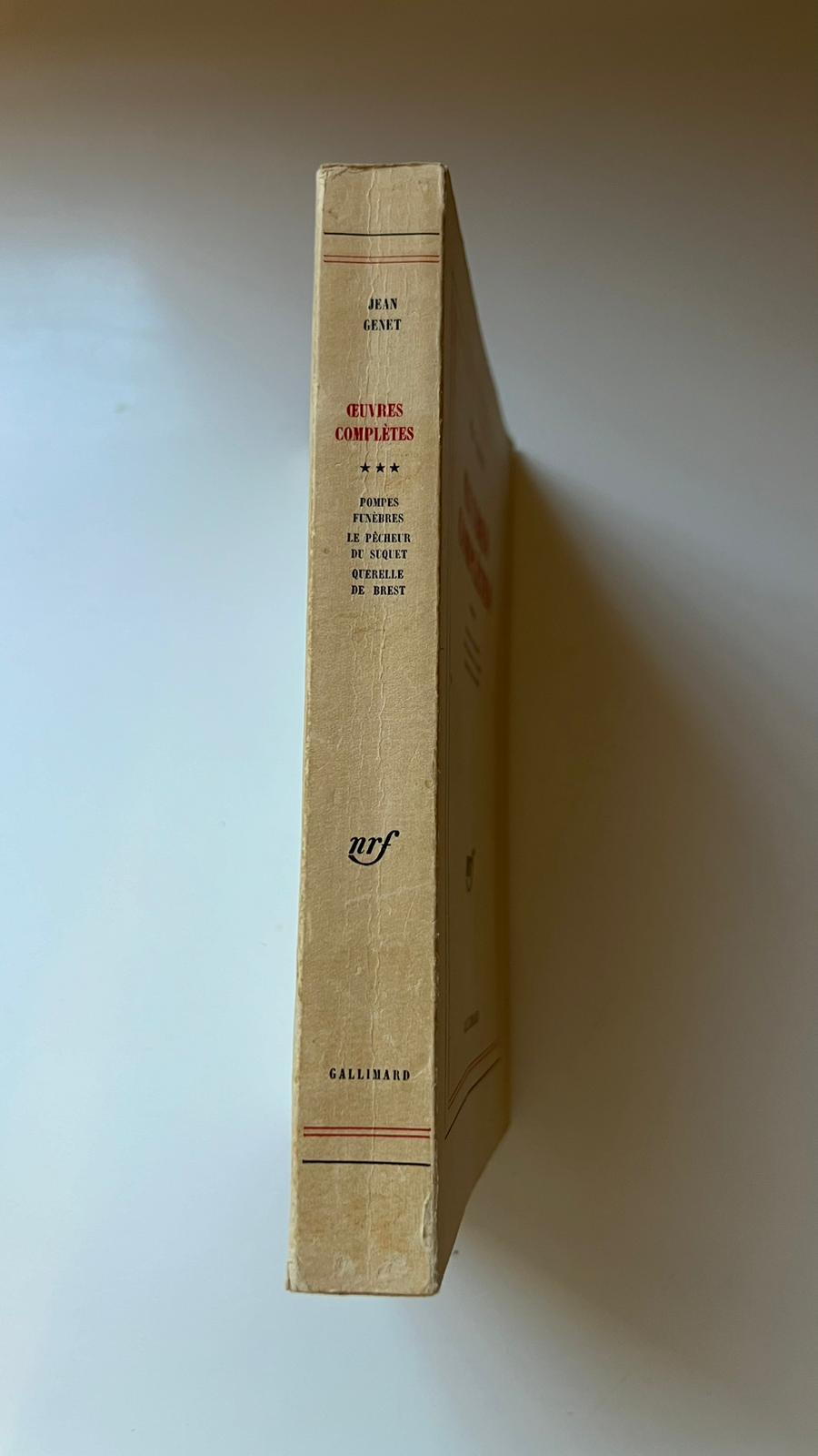 Œuvres complètes Jean Genet