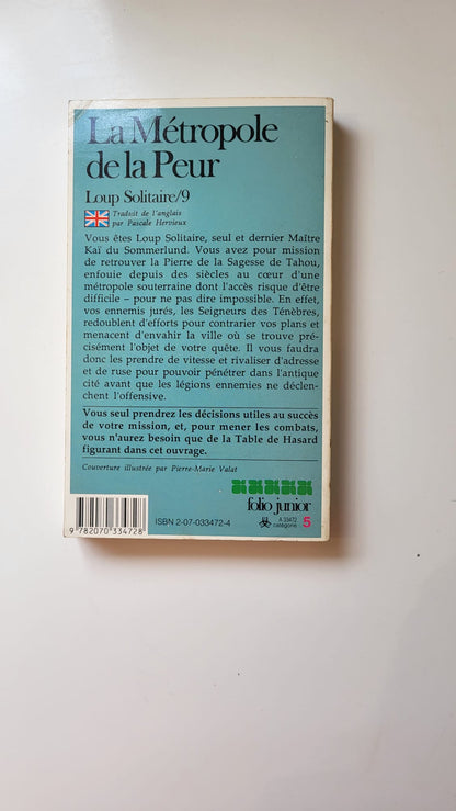 la métropole de la peur