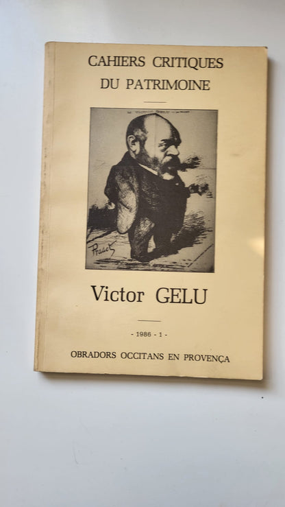 Victor Gelu cahiers critiques du patrimoine