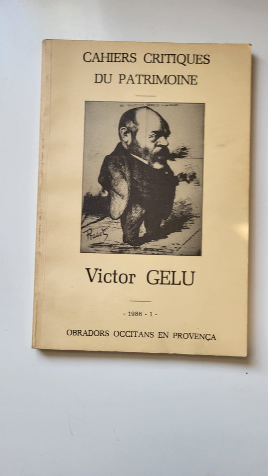 Victor Gelu cahiers critiques du patrimoine