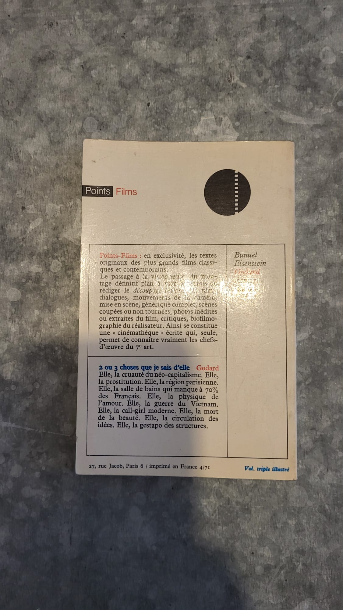 2 ou 3 choses que je sais d elle