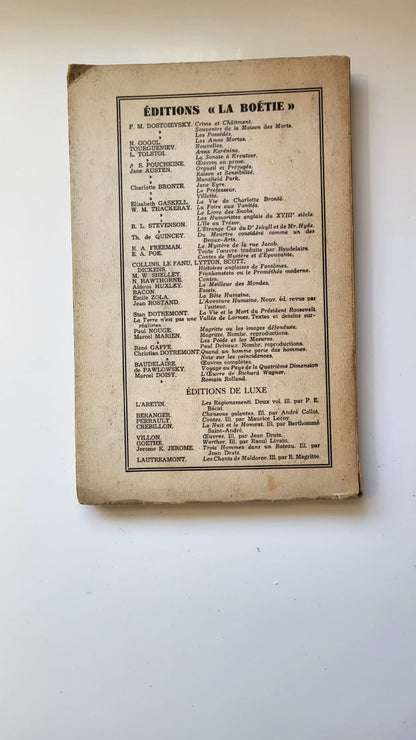 oeuvres en prose