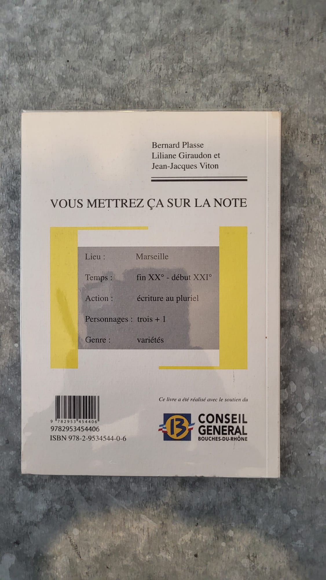 vous mettrez ca sur ma note