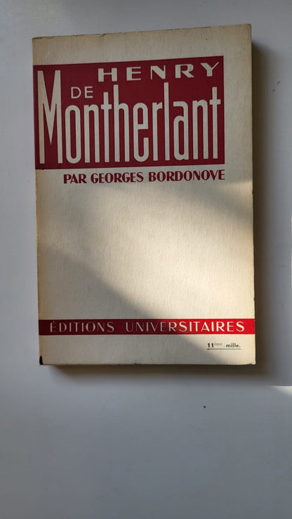 Henry de montherlant