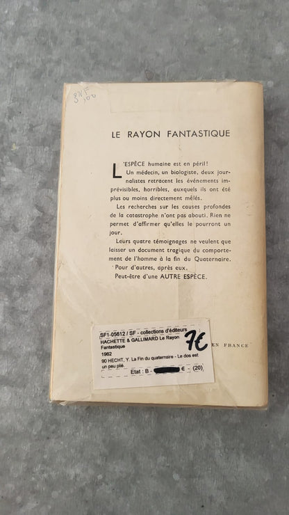 la fin du quaternaire