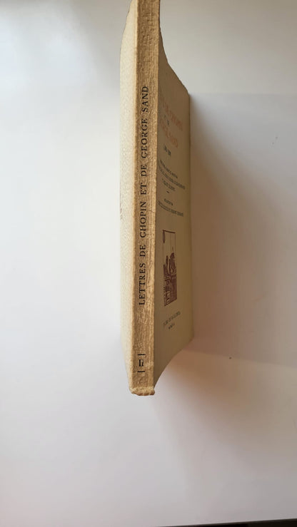 lettres de Chopin et de George Sand