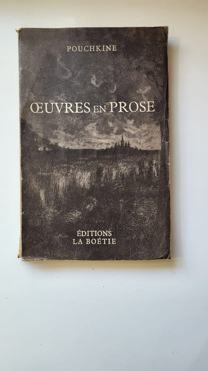oeuvres en prose