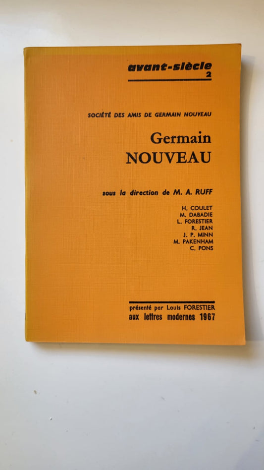 Germain Nouveau avant siècle 2