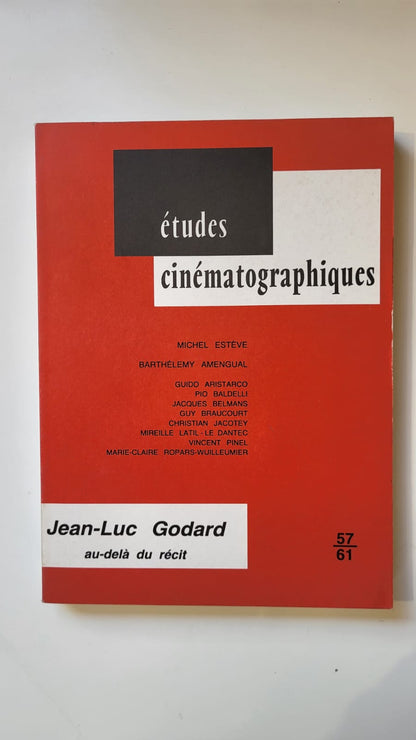 études cinématographiques Jean Luc Godard