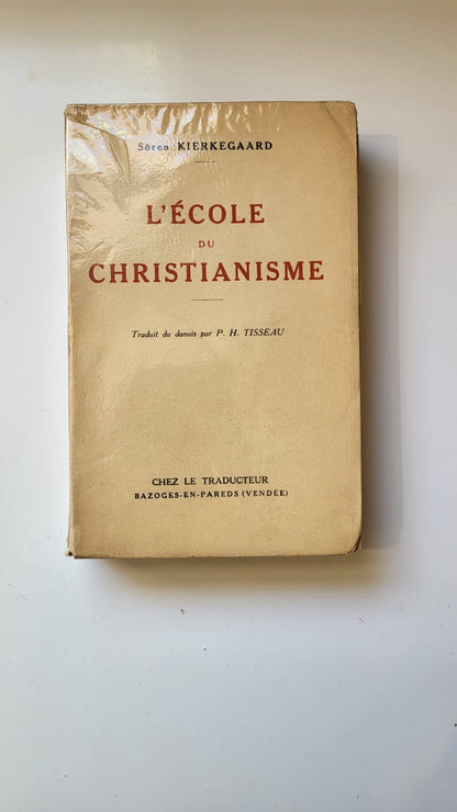 l'école du christianisme