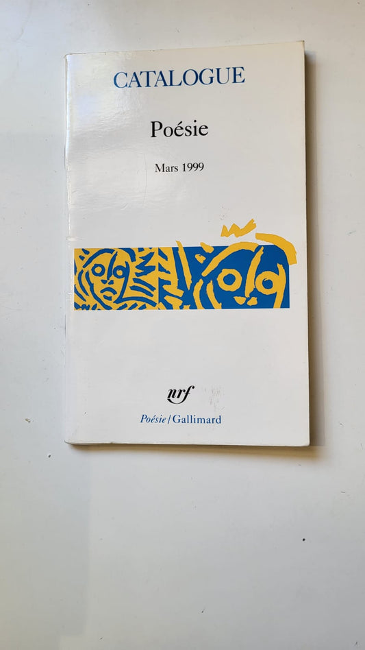 Catalogue poésie nrf