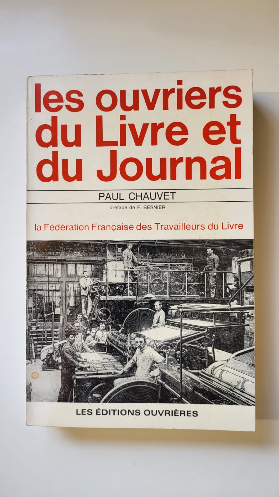 les ouvriers du livre et du journal