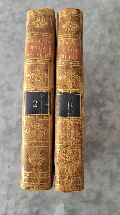 les caractères de Théophraste et de La Bruyère La Bruyère