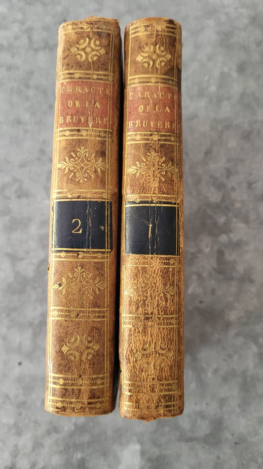 les caractères de Théophraste et de La Bruyère La Bruyère