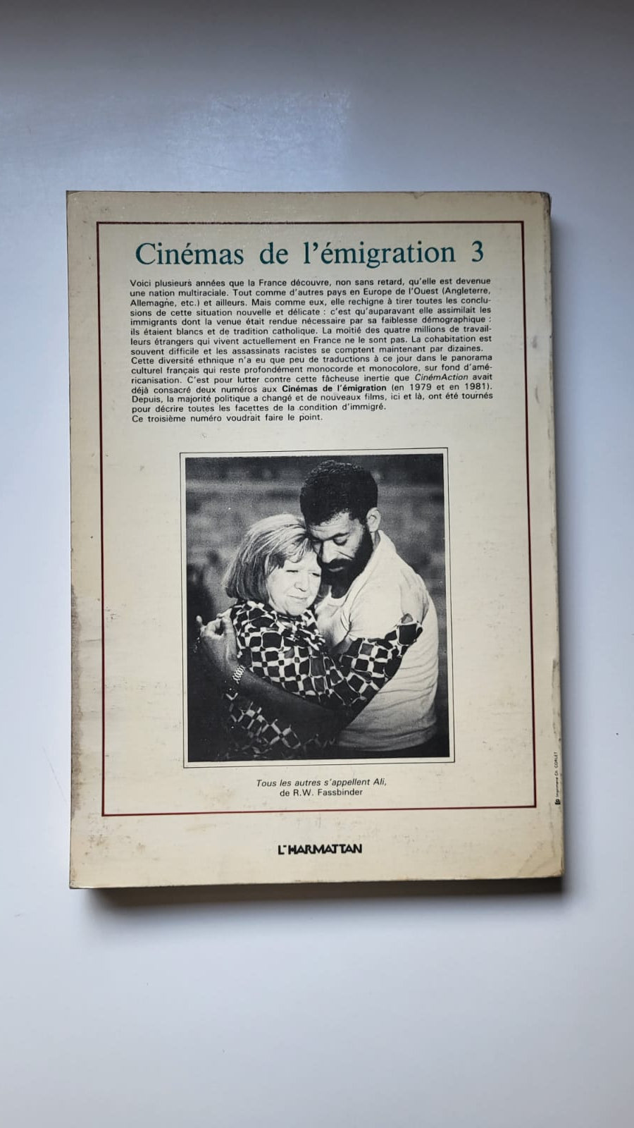 CinémAction Cinéma de l'émigration 3