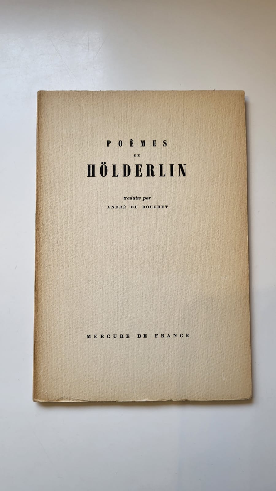 poemes de Holderlin