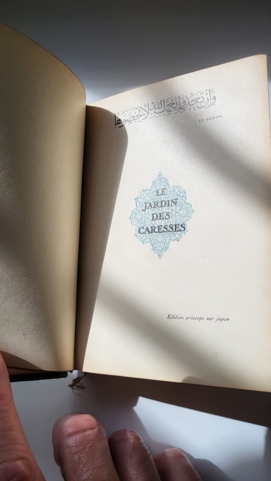 Le jardin des caresses
