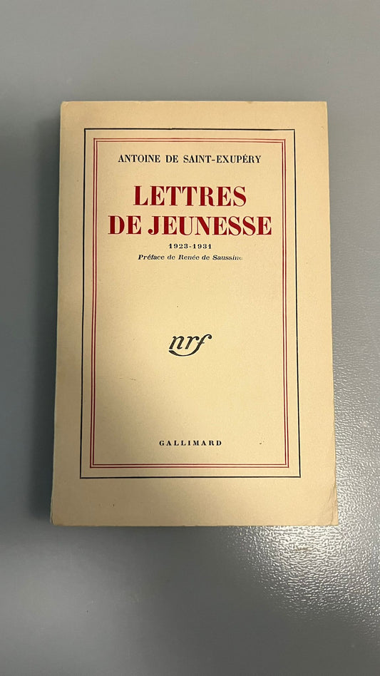 Lettres de jeunesse