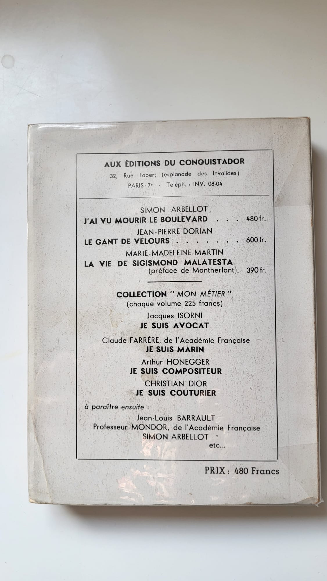 mon ami jouvet