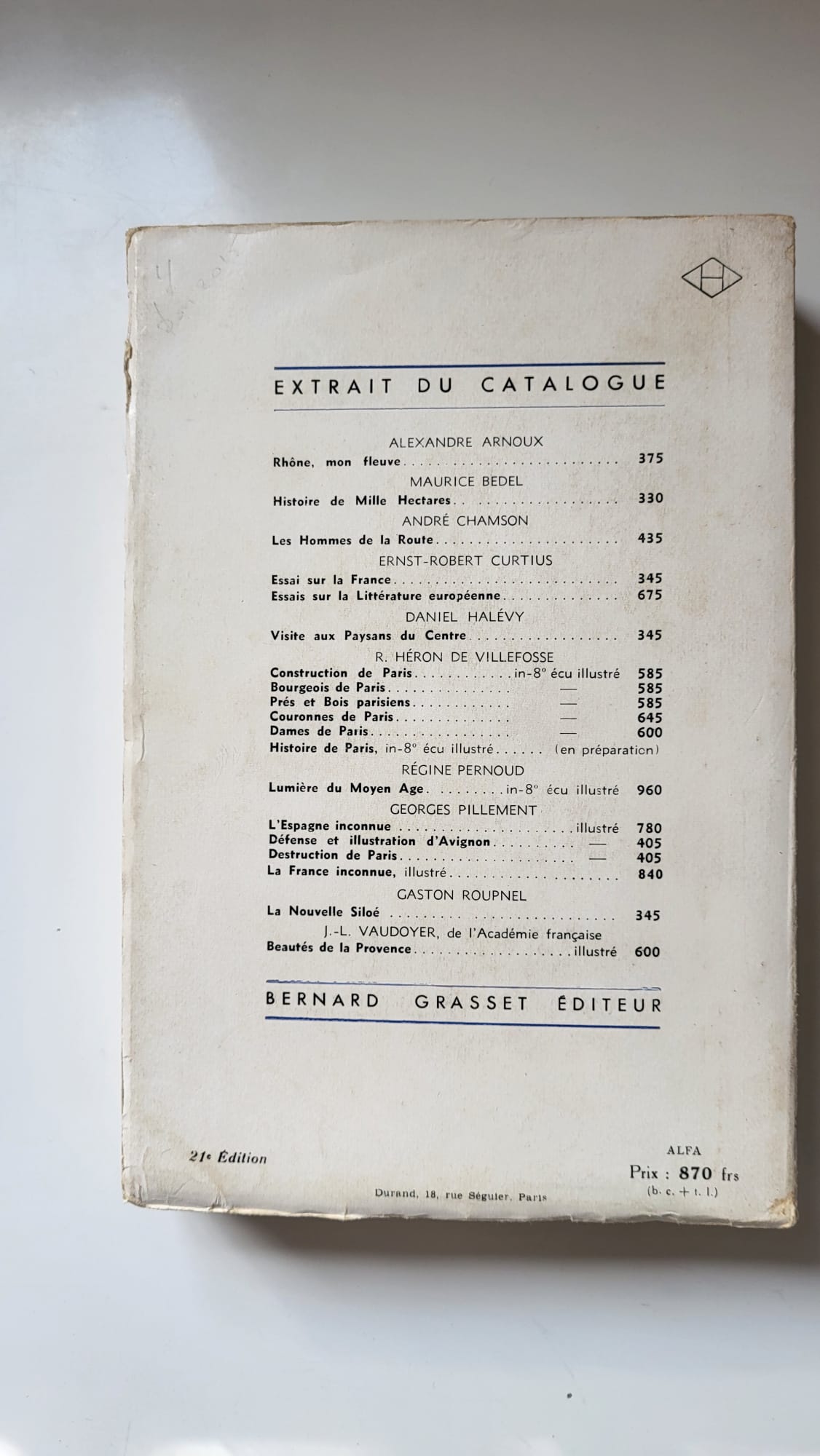 histoire de la campagne francaise