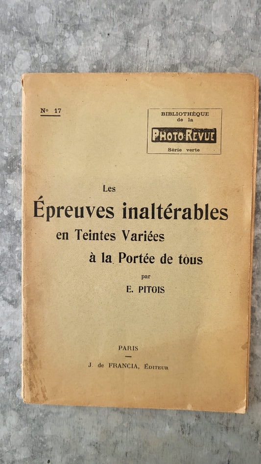 epreuves inalterables