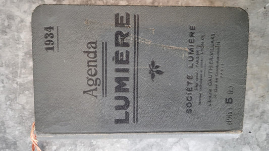 agenda lumiere